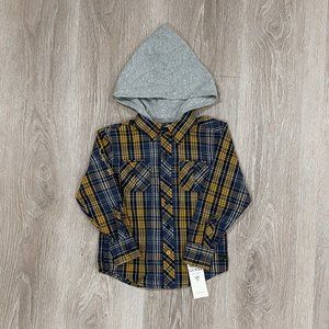 Guess Flannel Hoodie